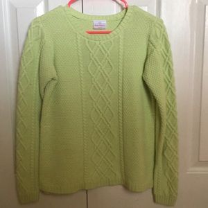 Hanna Andersson Light Green Sweater